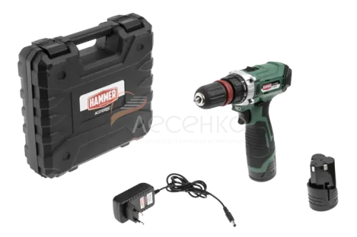 Дрель аккумуляторная HAMMER ACD122QC - фото 2