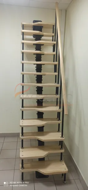 Лестница малогабаритная на монокосоуре «Гусиный шаг» - фото 5