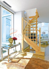 Деревянная межэтажная лестница ЛЕС-03 - превью фото 3